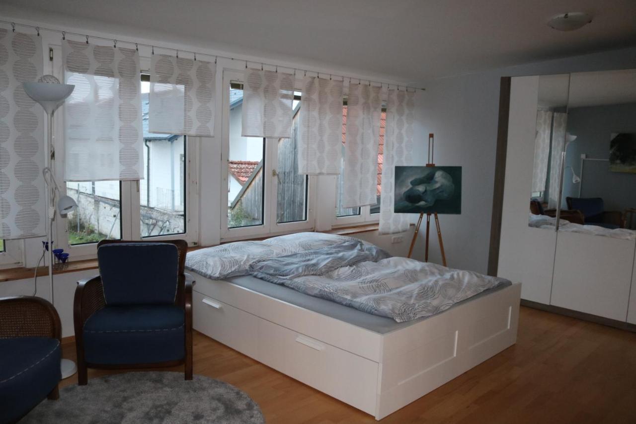 Helle, Offene Dachgeschosswohnung Mit Terrasse Oberloisdorf エクステリア 写真